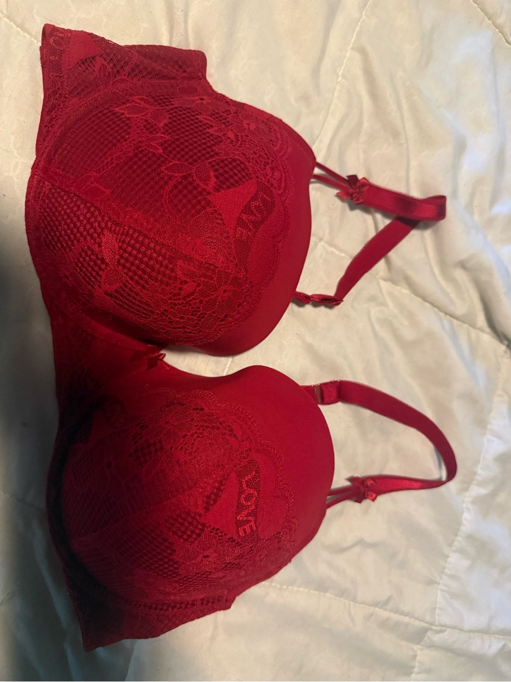 Torrid Red Lace Bra - Women's Intimates